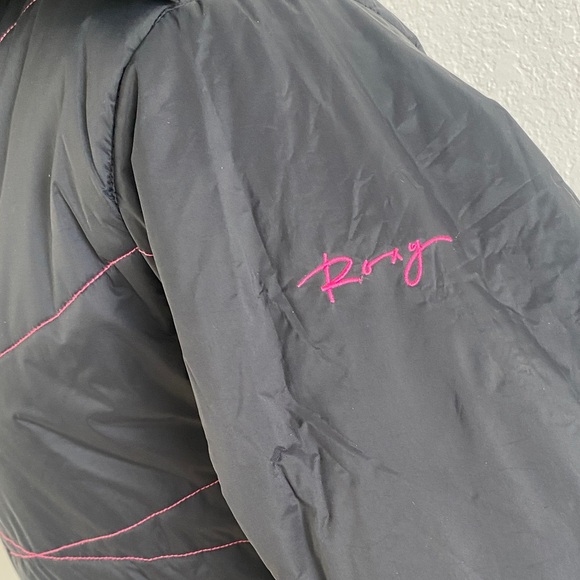 Roxy Black Snowboard/Ski Jacket with removable Hood - Picture 9 of 16